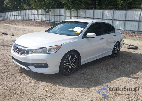 2017 Honda Accord Sport Se z USA, uszkodzony, nr VIN 1HGCR2F16HA141967